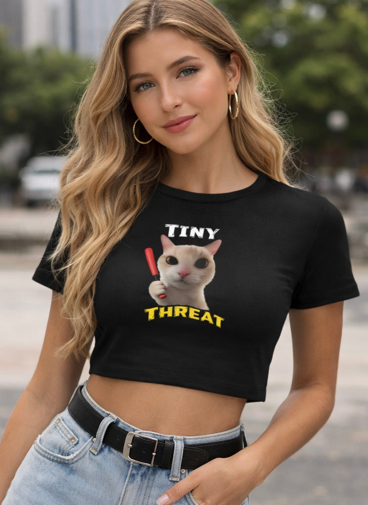 TINY THREAT Baby Tee