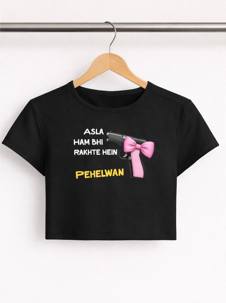 ASLA HAM BHI RAKHTE Baby Tee