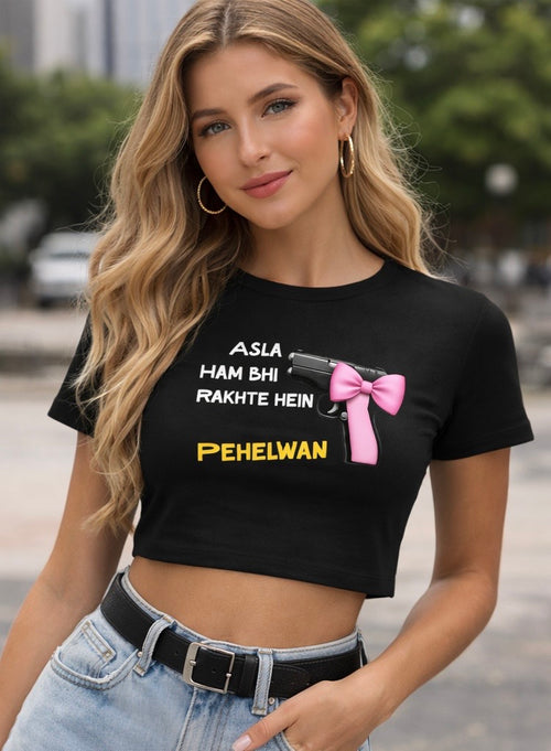 ASLA HAM BHI RAKHTE Baby Tee
