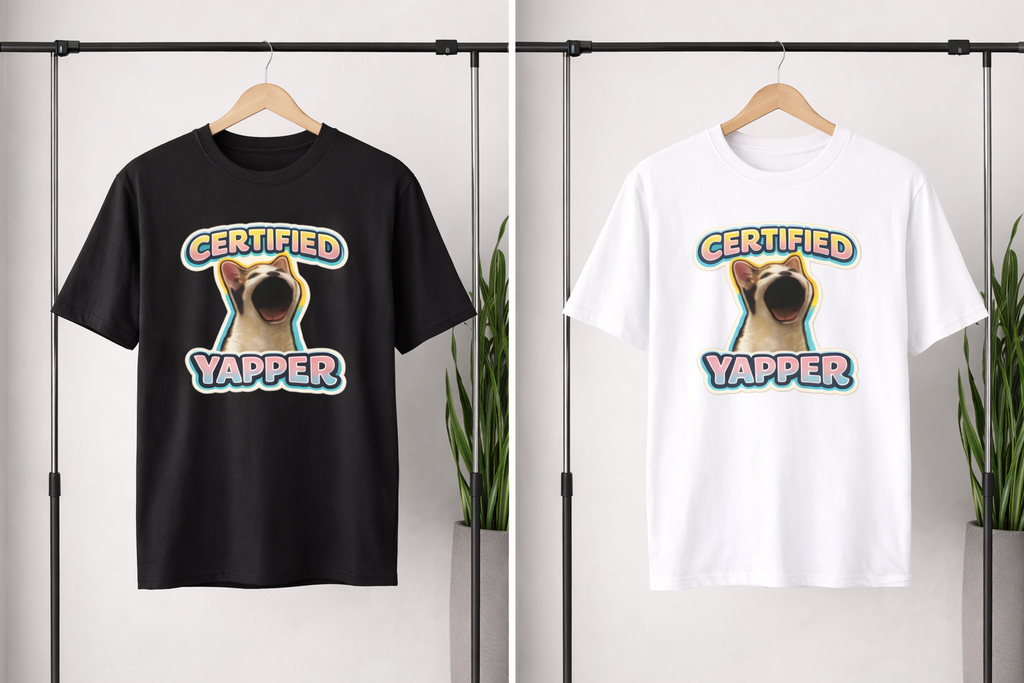 CERTIFIED YAPPER Oversized T-Shirt