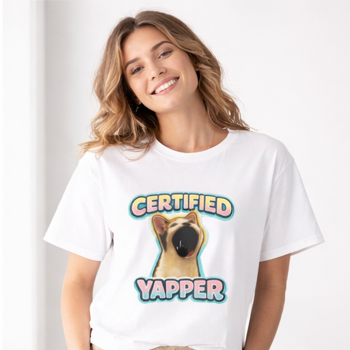 CERTIFIED YAPPER Oversized T-Shirt